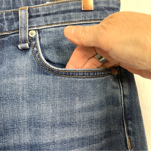 Rag & Bone Dre Low-Rise Slim Boyfriend Mariposa Wash Raw Hem Size 26 - Picture 4 of 15